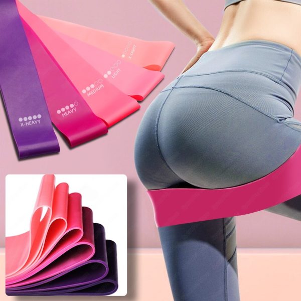 Resistance Bands  Elastic Booty sculpting Rubber Band For Fitness & Yoga